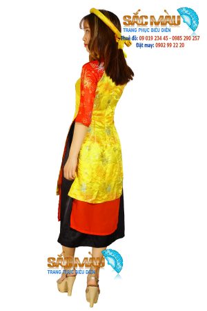 ao-dai-cach-tan-vai-gam