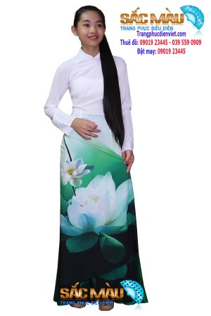 ao-dai-trang-sen