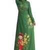 ao-dai-tet-xanh-la