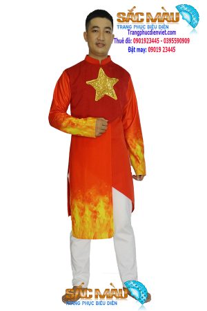 ao-dai-nam-mua-ao-do-sao-vang